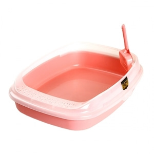 마칼 스몰캣 평판 화장실 핑크